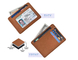Men Slim Leather Wallet Card Case RFID Blocking Smart Minimalist