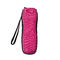 Rose Red Nylon 900D EVA Travel Tool Case For Hair Removal Device